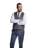 ΑΝΔΡΙΚΟ ΚΟΣΤΟΥΜΙ ΓΚΡΙ SLIM FIT