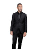 ΑΝΔΡΙΚΟ ΚΟΣΤΟΥΜΙ ΜΑΥΡΟ SLIM FIT