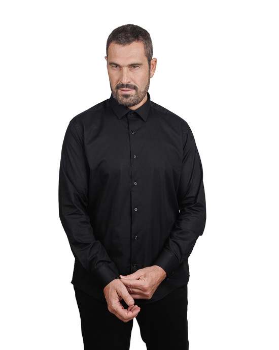 ΠΟΥΚΑΜΙΣΟ ΜΑΥΡΟ SLIM 