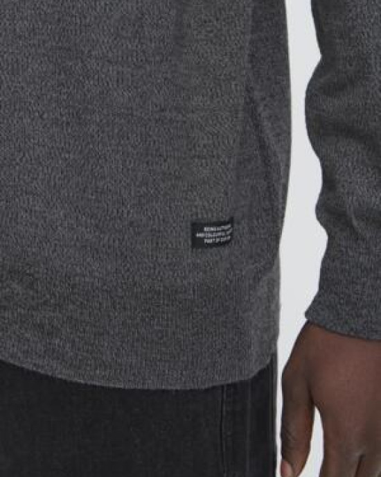 BHBRUTON CREW NECK KNIT NOOS Pullover - Black