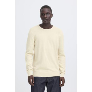 BHBRAY CREW KNIT-Oyster Gray