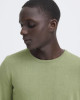BHBRAY CREW KNIT oil green