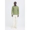 BHBRAY CREW KNIT oil green
