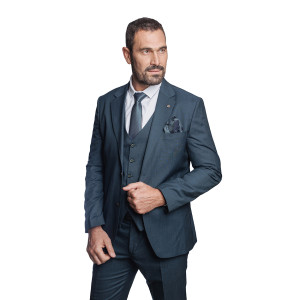 ΑΝΔΡΙΚΟ ΚΟΣΤΟΥΜΙ ΠΕΤΡΟΛ SLIM FIT