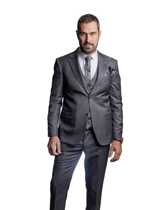 ΑΝΔΡΙΚΟ ΚΟΣΤΟΥΜΙ ΓΚΡΙ SLIM FIT