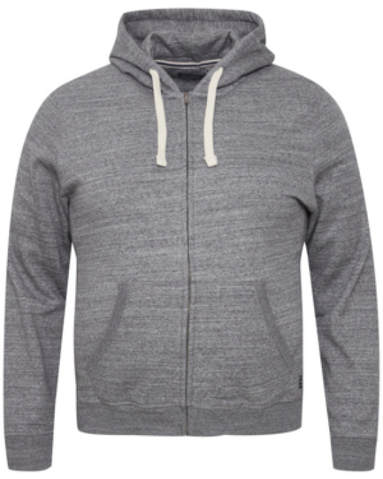 BHALTON Zipthrough sweatshirt NOOS - Pewter mix