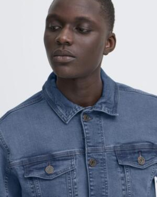 BHNARIL DENIM JACKET NOOS NOOS - Denim middle blue