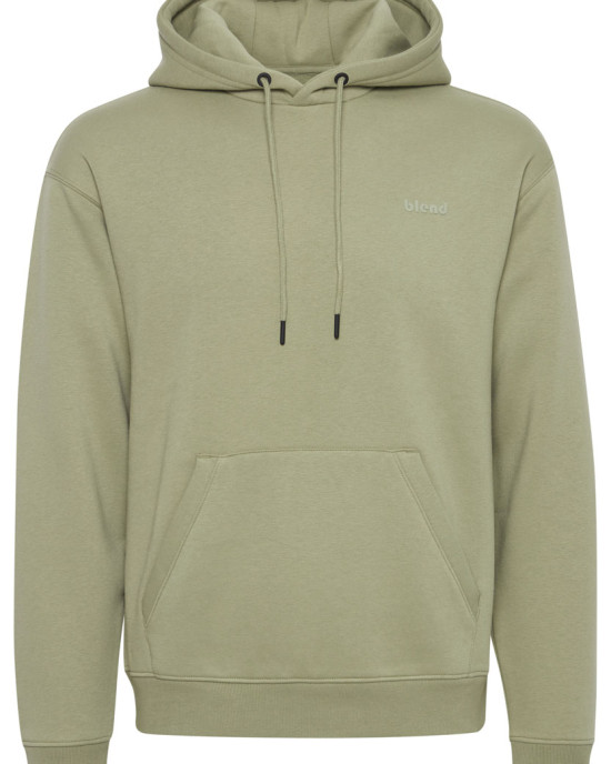BHDOWNTON HOOD SWEAT NOOS - Oil Green