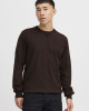 BHBRUTON CREW NECK KN - Chicory Coffee