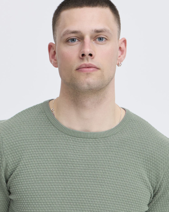 BHREDHILL CREW NECK KNIT NOOS - Laurel Wreath