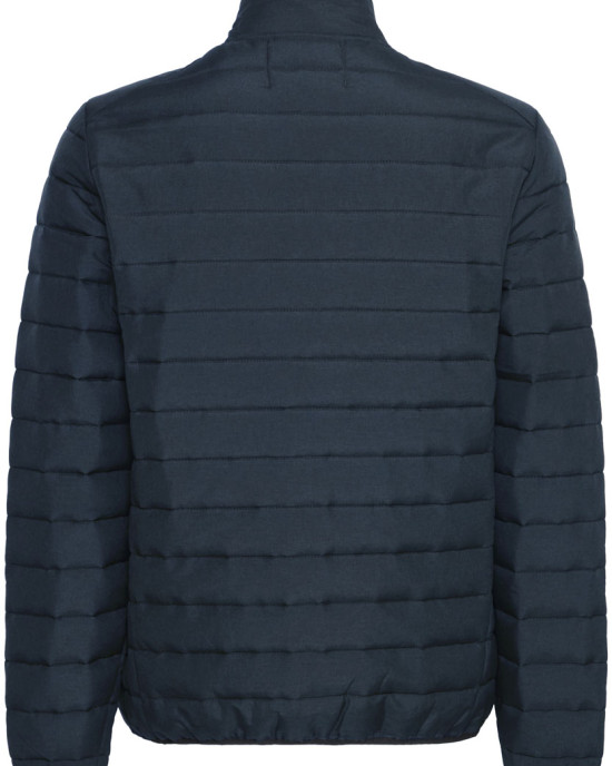 BHEDMAR puffer with stand collar - Dress blue melange