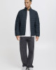 BHEDMAR puffer with stand collar - Dress blue melange