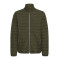 BHEDMAR puffer with stand collar - Forest night melange