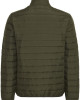 BHEDMAR puffer with stand collar - Forest night melange